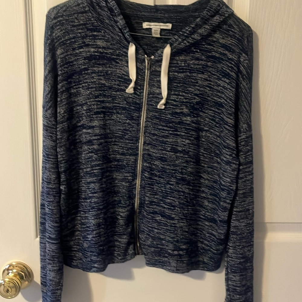 Lot of 3 American Eagle outfitters size medium, zippered up sweater sweatshirt.
